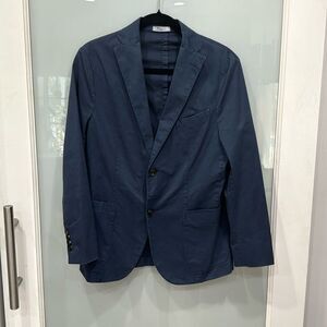 Boglioli Women's Navy Blue Blazer Fitted Sport Coat Jacket Sz Medium